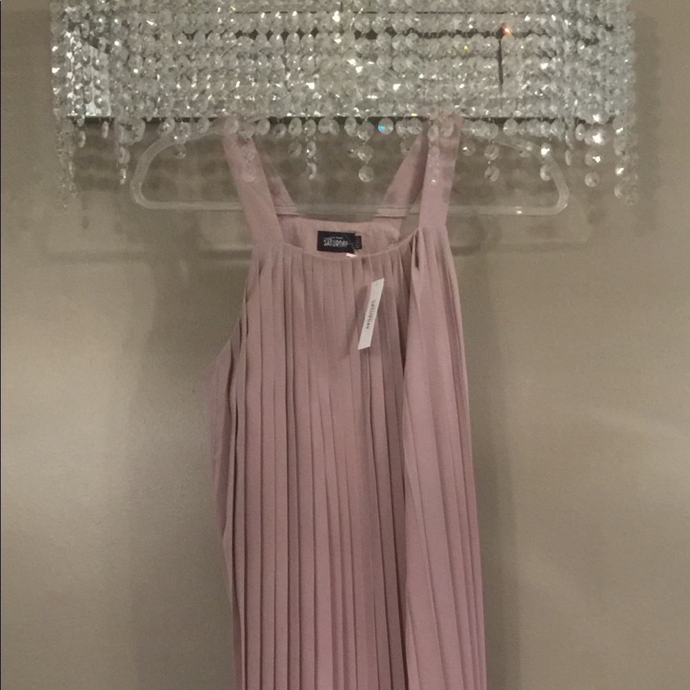 Kate Spade Saturday pleated long dress.